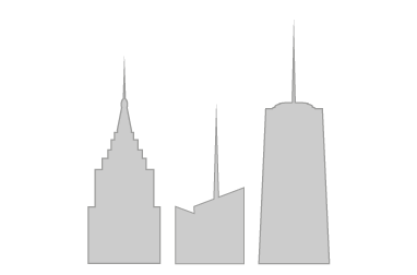 nyc skyline vector