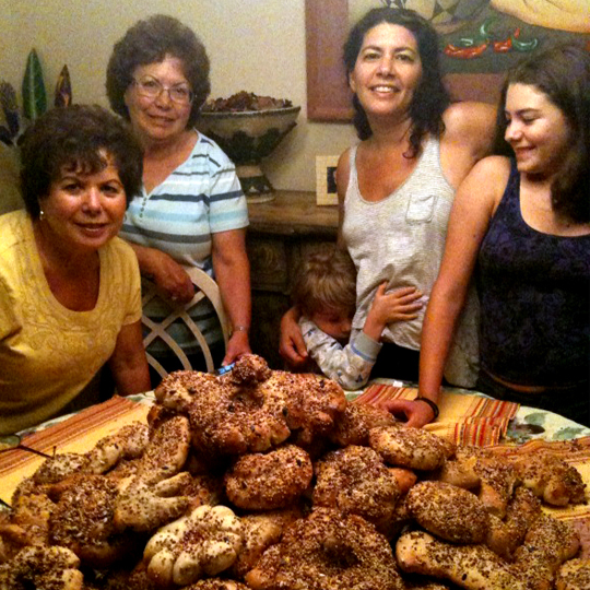 baking the bread