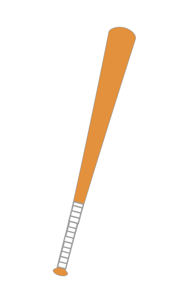 baseball bat vector